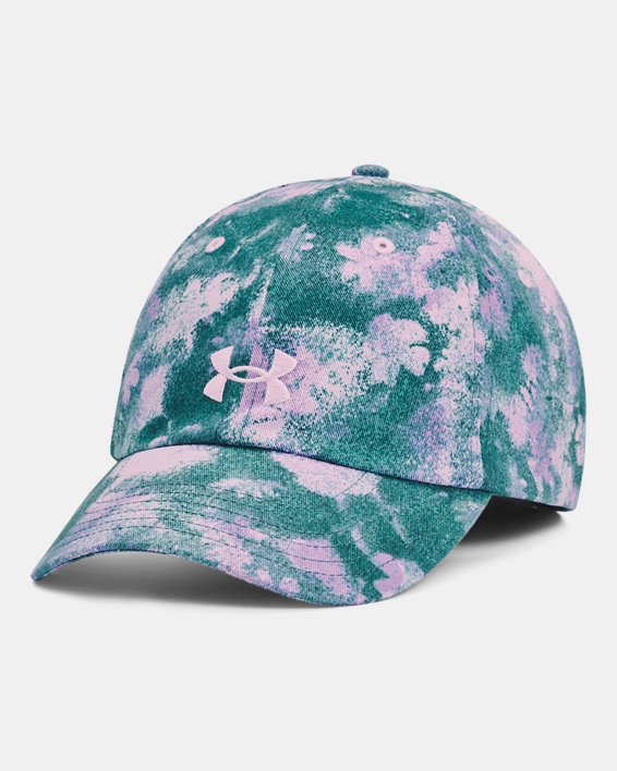 Women's UA SportStyle Printed Adjustable Hat in Blue image number 0